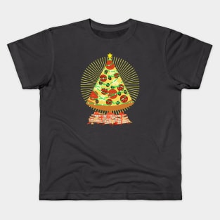 Pizza Tree Kids T-Shirt